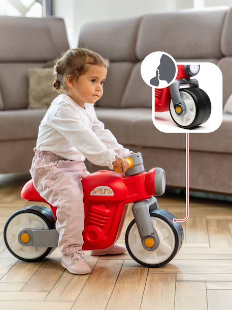 Draisienne moto premier avec roues silencieuses Bleu+Gris+Rouge 12 - vertbaudet enfant 