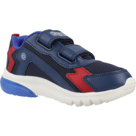 Basket garçon modèle j ciberdron boy Bleu c0735+Noir c0070 5 - vertbaudet enfant 