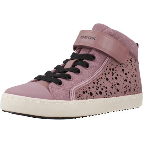 Basket fille modèle j kalispera girl Noir c0037+Rose c8049 10 - vertbaudet enfant 