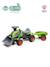 Porteur tractopelle claas 1er âge avec roues silencieuses et remorque Vert claas 4 - vertbaudet enfant 