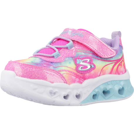 Basket fille Rose hplv+Violet 4 - vertbaudet enfant 