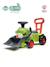 Porteur avec pelle frontale et canne de poussée Jaune+Vert 10 - vertbaudet enfant 