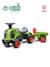 Porteur tracteur claas 1er âge avec roues silencieuses et remorque Vert claas 4 - vertbaudet enfant 