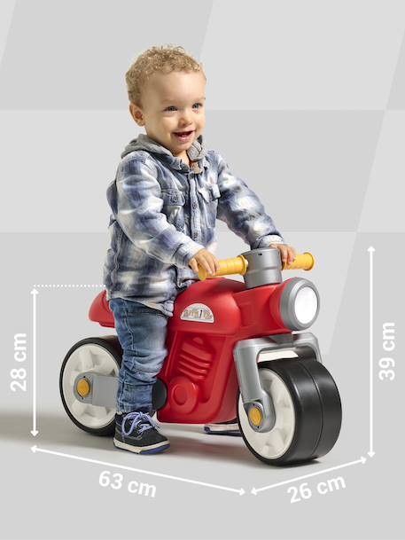 Draisienne moto premier avec roues silencieuses Bleu+Gris+Rouge 15 - vertbaudet enfant 