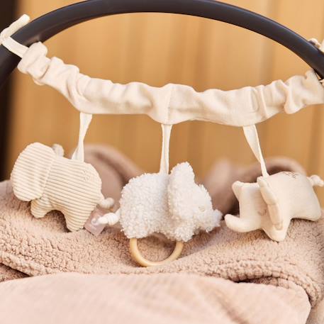 Chaîne d'activités elephant tales Beige, écru, marron 6 - vertbaudet enfant 