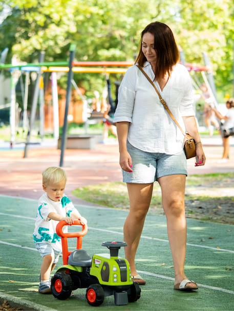 Porteur tracteur claas 1er âge avec barre d'aide à la marche Vert claas 2 - vertbaudet enfant 