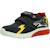 Basket garçon modèle j ciberdron boy Bleu c0735+Noir c0070 10 - vertbaudet enfant 