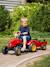 Tracteur à pédales supercharger avec capot ouvrant et remorque Rouge 1 - vertbaudet enfant 