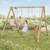 Portique balançoire 2,30 m natura berry - 4 enfants Bois 1 - vertbaudet enfant 