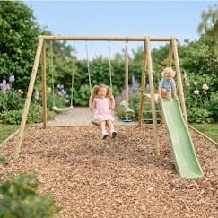 Jouet-Portique balançoire tutti avec toboggan pour enfants