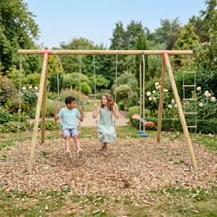 Jouet-Portique balançoire 2,30 m topwood nani 2 - 6 enfants