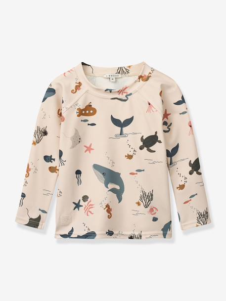 T-shirt de bain manches longues beige 1 - vertbaudet enfant 