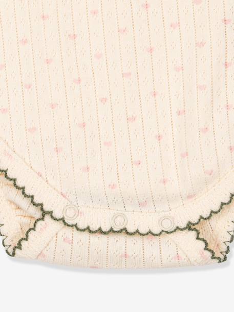 Body manches longues bébé beige 6 - vertbaudet enfant 