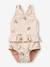 Maillot de bain imprimé volanté rose clair 1 - vertbaudet enfant 