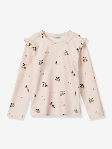 T-shirt de bain manches longues rose clair 1 - vertbaudet enfant 
