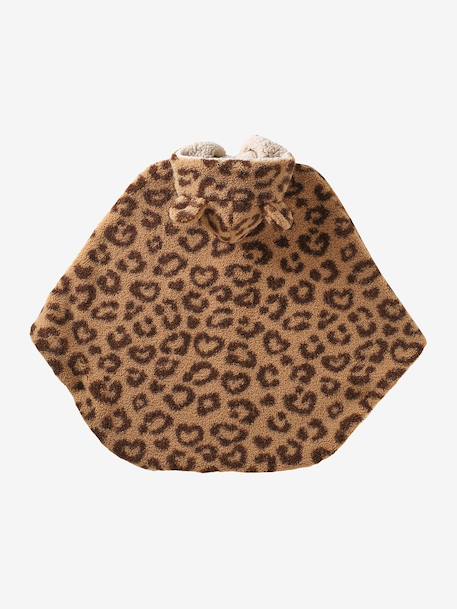 Poncho de voyage adaptable sur siège auto & porte bébé beige+cappuccino+écru 7 - vertbaudet enfant 