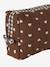 Trousse toilette Mama gaze coton beige imprimé+noisette 8 - vertbaudet enfant 