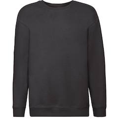 -Sweat coton filé à l'anneau premium