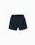 Lot de 2 shorts de bain unis/imprimés avec cordon de serrage Orange sombre+Vert foncé 2 - vertbaudet enfant 