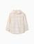 Chemise en coton à carreaux avec capuche b&s Blanc 2 - vertbaudet enfant 