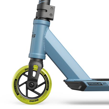 Trottinette freestyle pour enfants, 6+ ans, proxus x1 bleu/lime Blue+Green+Grey+Neochrome 3 - vertbaudet enfant 