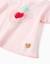 Pyjama à manches courtes en coton avec imprimés cœur Rose 3 - vertbaudet enfant 