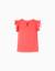 Lot de 2 t-shirts en coton avec imprimé palmiers Bleu clair+Rose 6 - vertbaudet enfant 