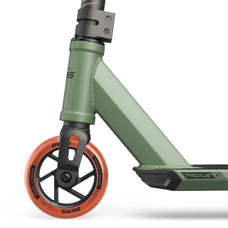 Trottinette freestyle pour enfants, 6+ ans, proxus x1 bleu/lime Blue+Green+Grey+Neochrome 9 - vertbaudet enfant 