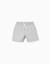 Short en molleton avec cordon de serrage Bleu foncé+Gris clair+Orange sombre 4 - vertbaudet enfant 