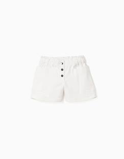 Short en sergé avec poches cargo et taille élastique  - vertbaudet enfant