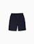 Short en molleton avec cordon de serrage et poches latérales Bleu foncé+Gris clair+Orange sombre+Vert foncé 1 - vertbaudet enfant 