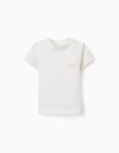 -T-shirt en coton avec imprimé aroma di limone