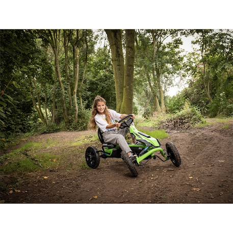 Kart à pédales pour enfants, 5+ ans, rally drt vert Green 5 - vertbaudet enfant 