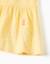 Robe sans manches en coton avec algues brodées Jaune clair 4 - vertbaudet enfant 