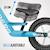 Draisienne biky cross avec frein à mains Black+Blue+Grey+Purple+White 11 - vertbaudet enfant 