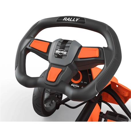 Kart à pédales pour enfants, 5+ ans, rally nrg orange Orange 3 - vertbaudet enfant 