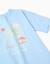T-shirt en coton avec imprimé banho de mar Bleu clair+Jaune clair 3 - vertbaudet enfant 