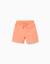 Short en molleton avec cordon de serrage Bleu foncé+Gris clair+Orange sombre 7 - vertbaudet enfant 