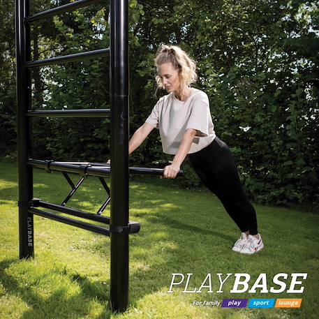Barre de dips pour aire de jeux playbase Black 3 - vertbaudet enfant 