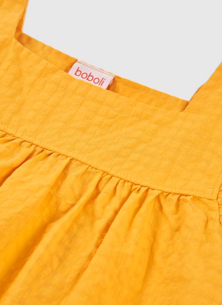 Blouse fille popeline Jaune 4 - vertbaudet enfant 