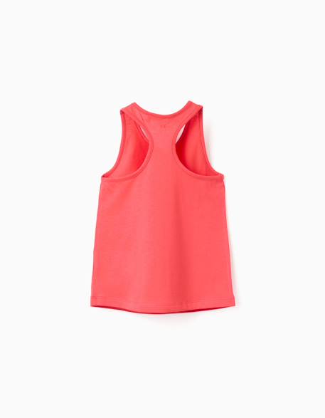 Lot de 2 débardeurs en coton avec imprimés plage Bleu clair 2 - vertbaudet enfant 