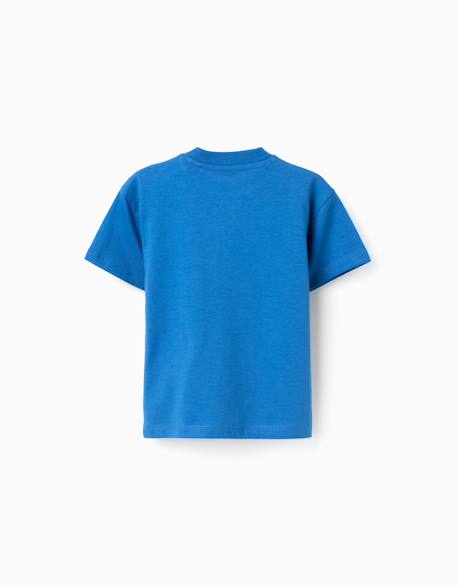 T-shirt en coton avec imprimé spidey & friends Bleu 2 - vertbaudet enfant 
