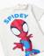 T-shirt en coton et short avec imprimé spidey Bleu 3 - vertbaudet enfant 