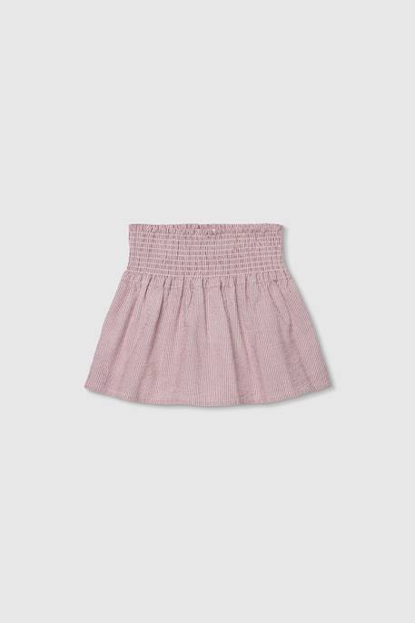 Jupe en popeline Multicolore 1 - vertbaudet enfant 