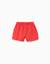 Lot de 2 shorts en coton unis et imprimés Orange sombre+Rose 6 - vertbaudet enfant 