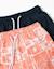Lot de 2 shorts de bain unis/imprimés avec cordon de serrage Orange sombre+Vert foncé 3 - vertbaudet enfant 