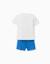 T-shirt en coton et short avec imprimé spidey Bleu 2 - vertbaudet enfant 