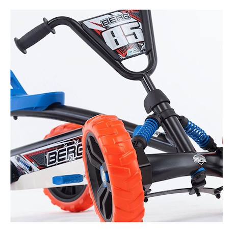 Kart à pédales pour enfants, 2+ ans, buzzy nitro Blue/orange 4 - vertbaudet enfant 