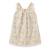 Robe cérémonie  fleurie  à bretelles croisées  anaïs Jaune clair 1 - vertbaudet enfant 
