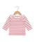 Mariniere manches longues 100% coton bébé fille Fond blanc raye rose 2 - vertbaudet enfant 